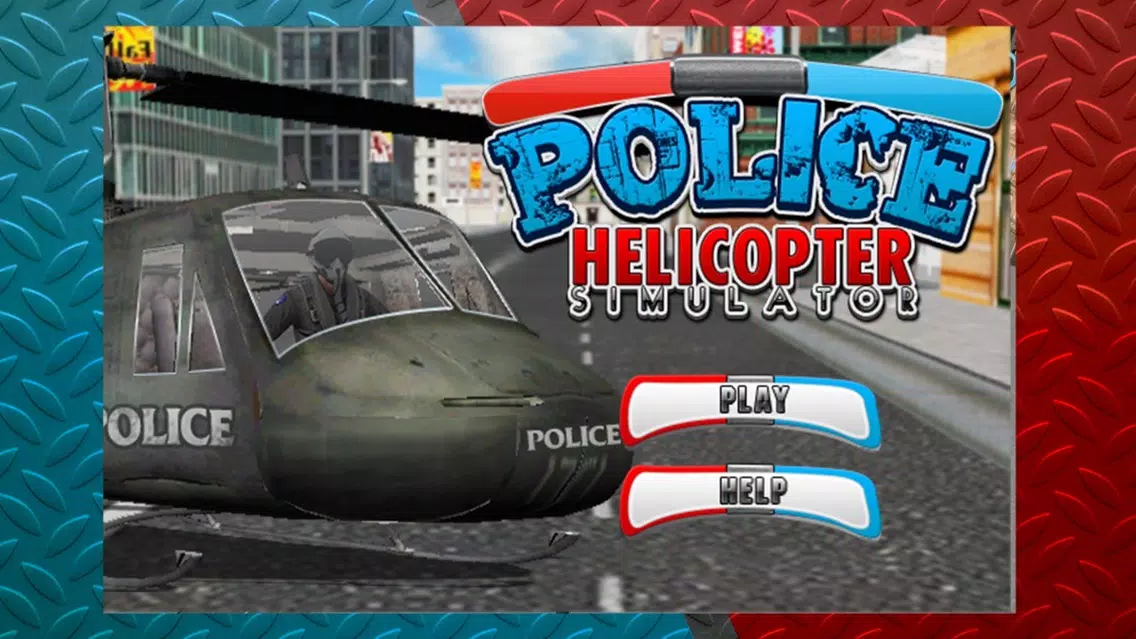 3D City Police Helicopter Flight Simulator Screenshots