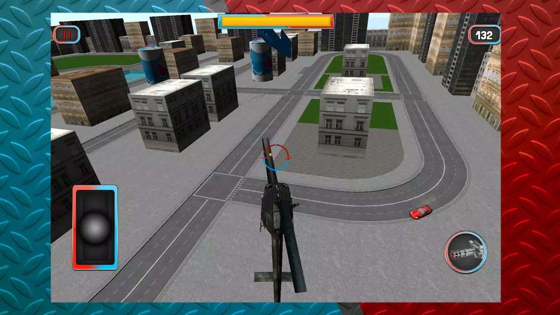 3D City Police Helicopter Flight Simulator Screenshots