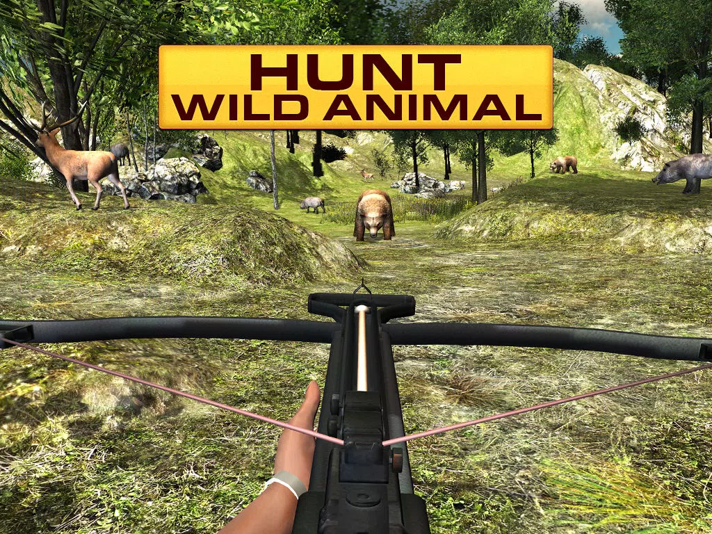 Wild hunting 3D – Bow arrow animal hunter game iPad Screenshots