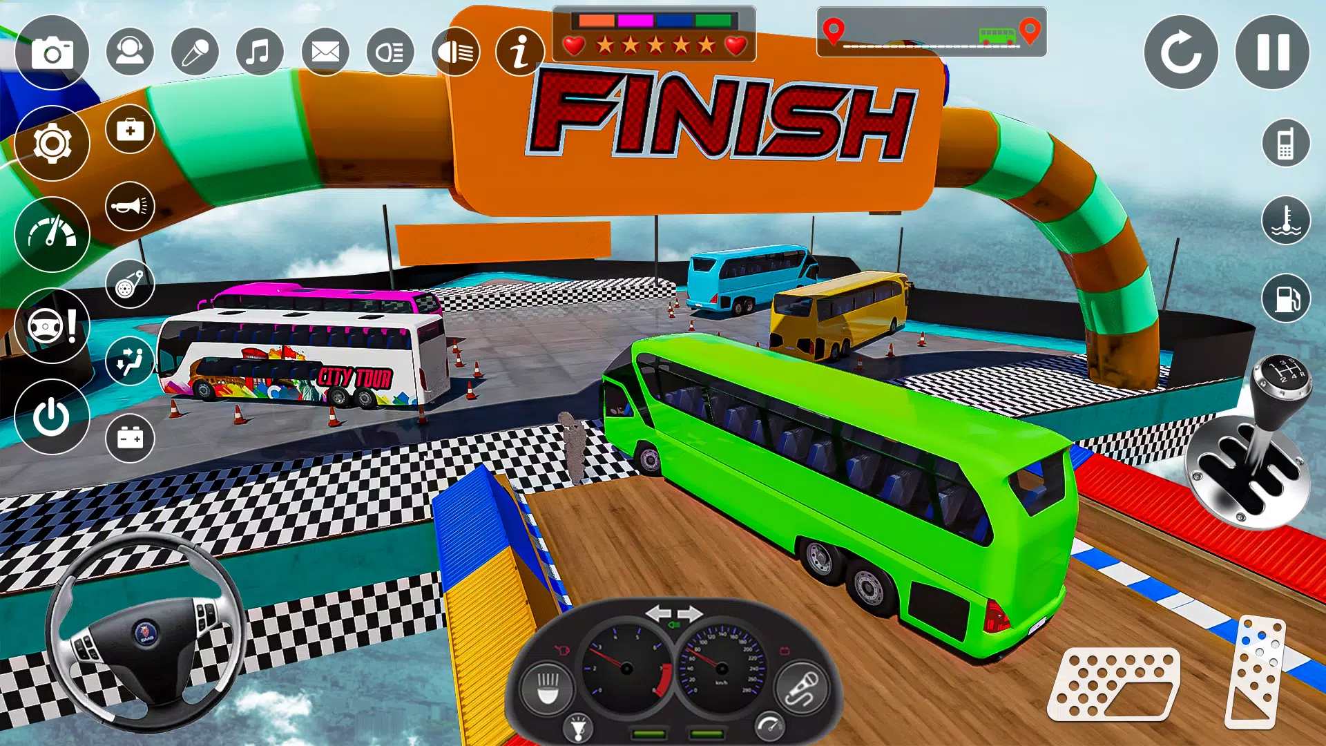 Bus Simulator School Bus Game应用截图