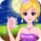 Princess shiny dress up - games for kids