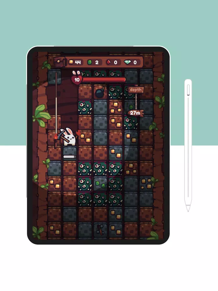 Miner Bunny iPad Screenshots