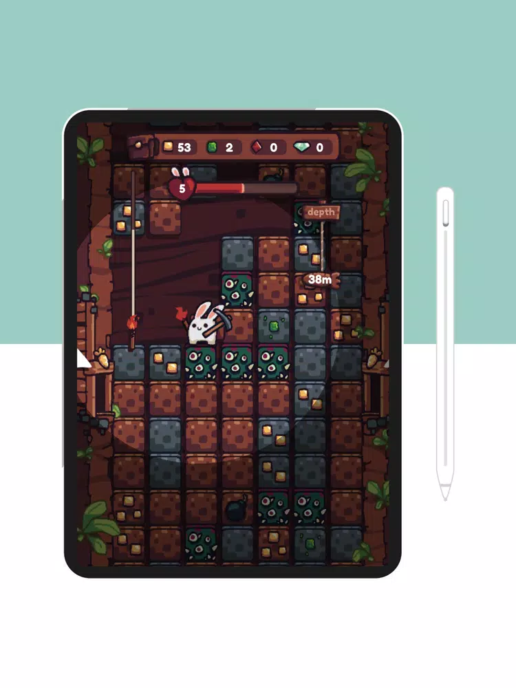 Miner Bunny iPad Screenshots