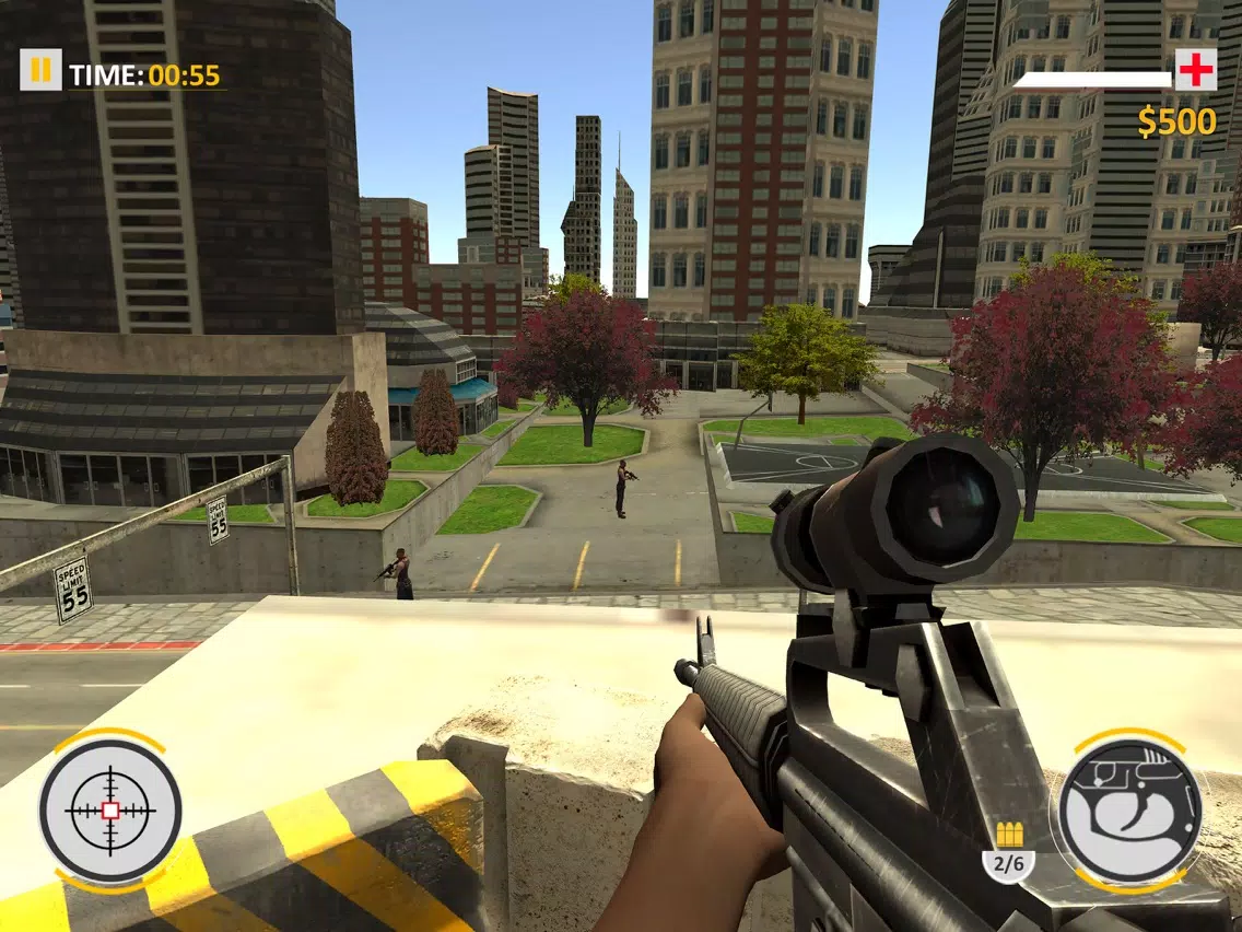 Ảnh chụp màn hình của Sniper Arena 3D: Secret Agent iPad 
