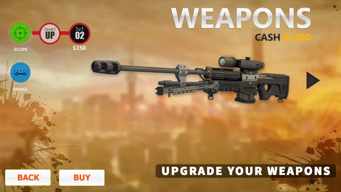 Ảnh chụp màn hình của Sniper Arena 3D: Secret Agent