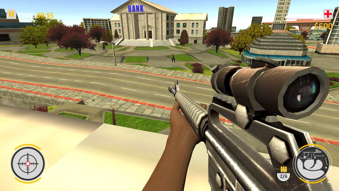 Ảnh chụp màn hình của Sniper Arena 3D: Secret Agent