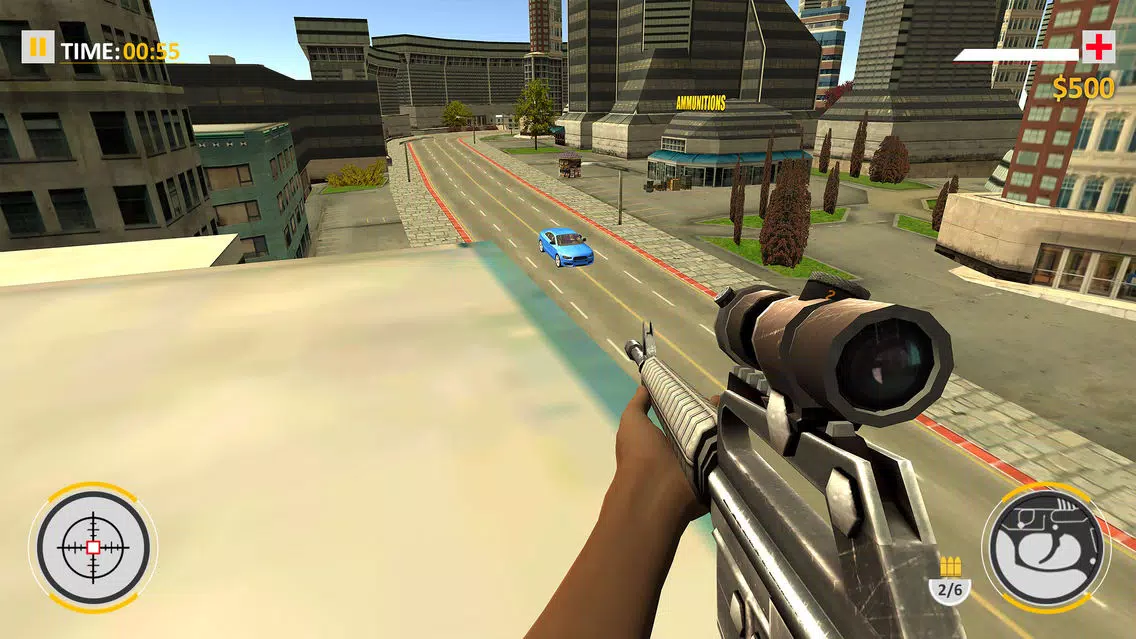 Ảnh chụp màn hình của Sniper Arena 3D: Secret Agent