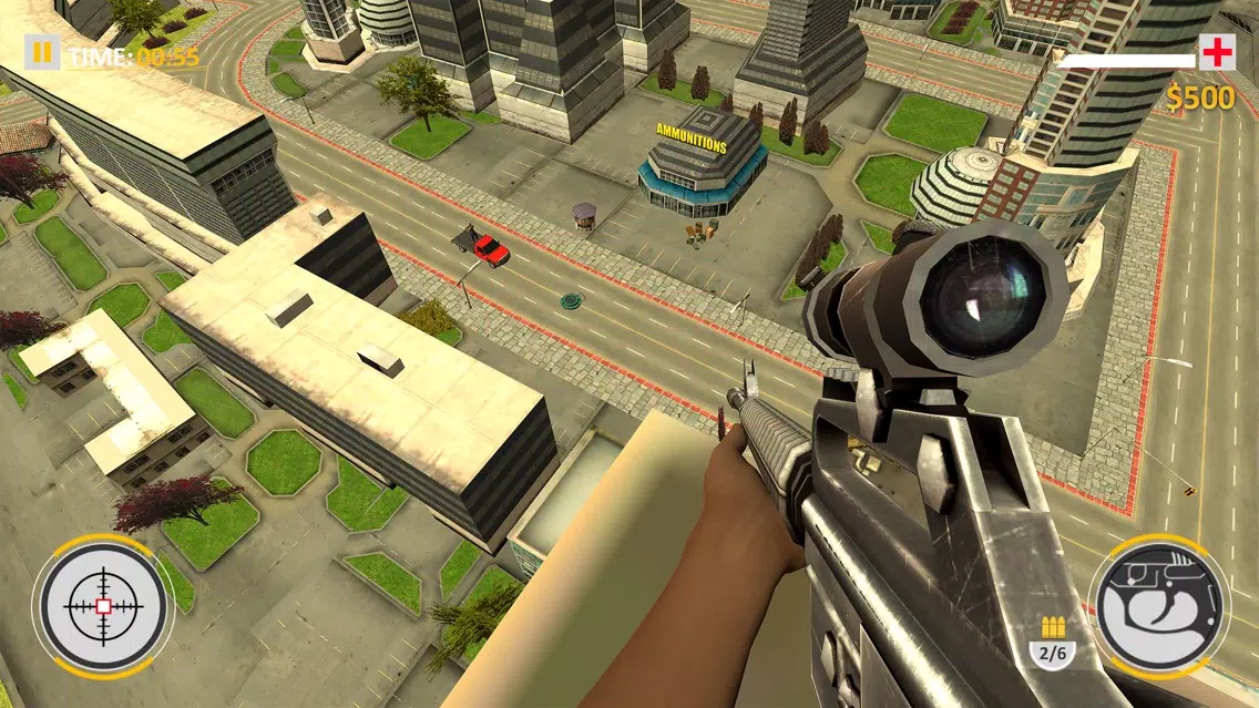Ảnh chụp màn hình của Sniper Arena 3D: Secret Agent