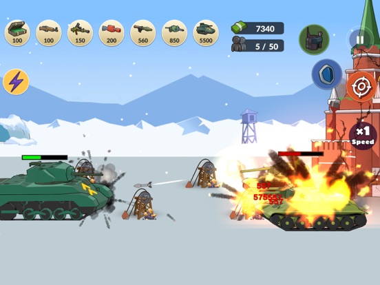 Ảnh chụp màn hình của Stickman WW2 iPad 