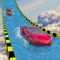 Water Slide Uphill Stunts