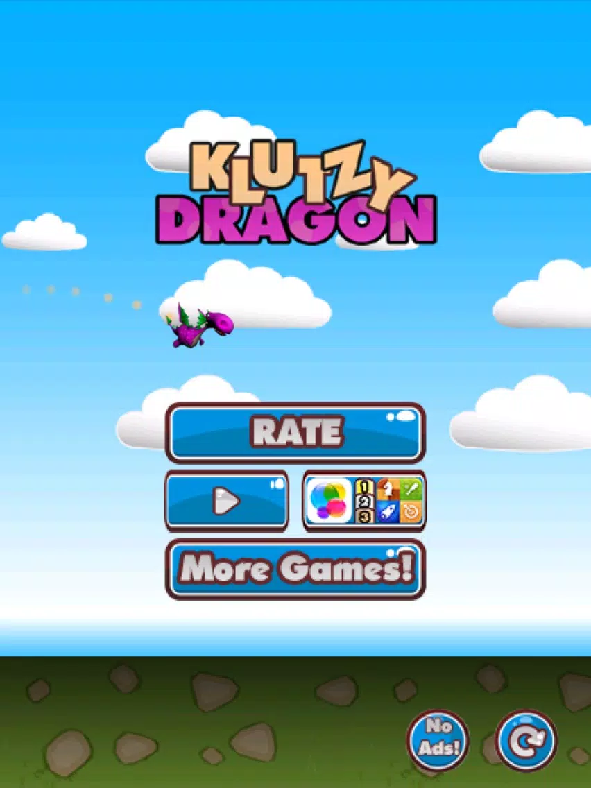 Klutzy Dragon - Tap to Train Your Dragon iPad Screenshots
