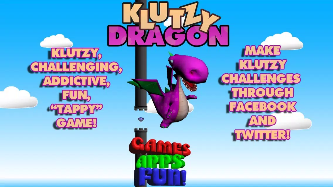 Klutzy Dragon - Tap to Train Your Dragon Screenshots