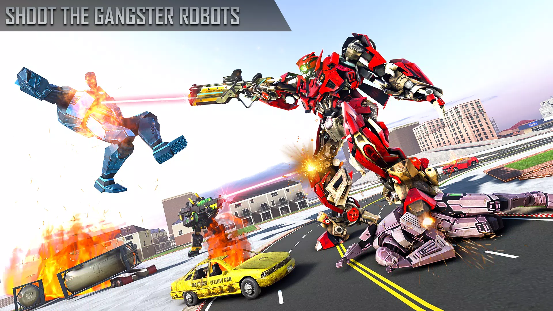 Anaconda Robot Car Robot Game Screenshots