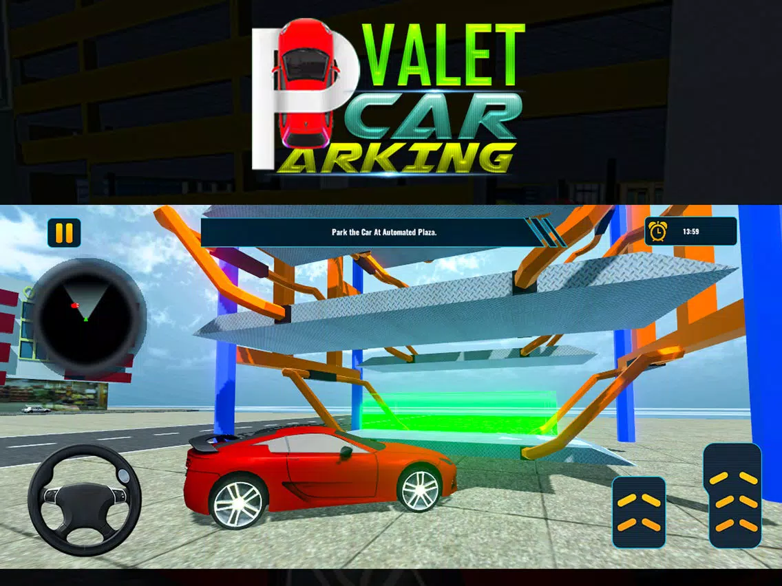 Valet Car Parking Simulator iPad Screenshots