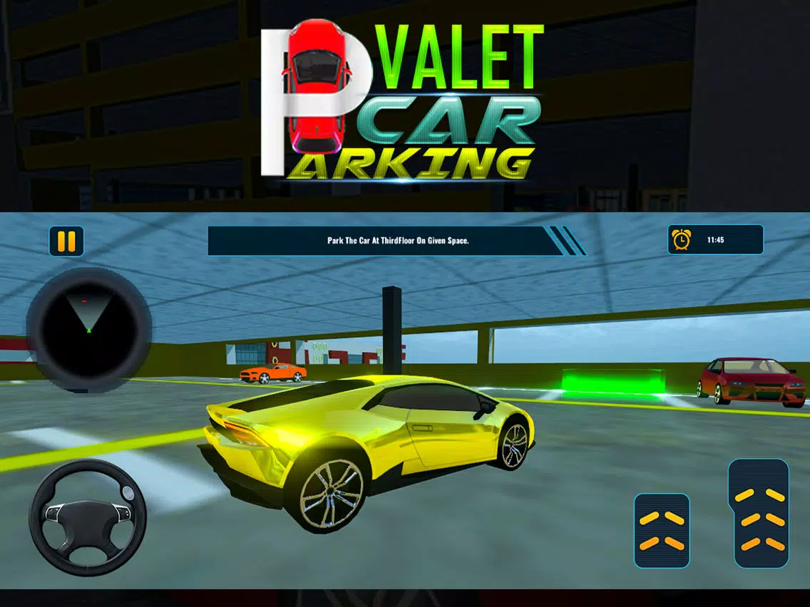 Valet Car Parking Simulator iPad Screenshots