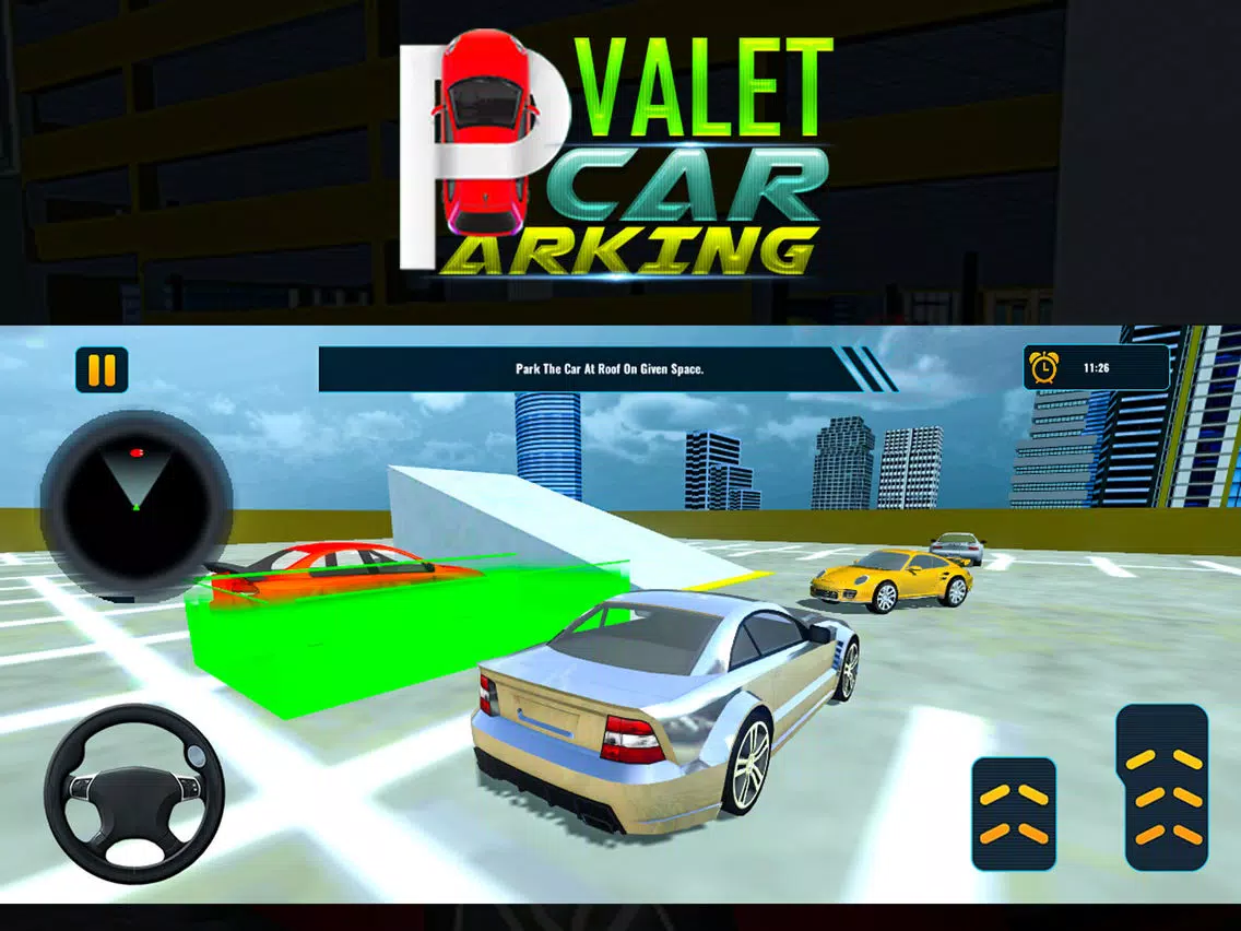 Valet Car Parking Simulator iPad Screenshots