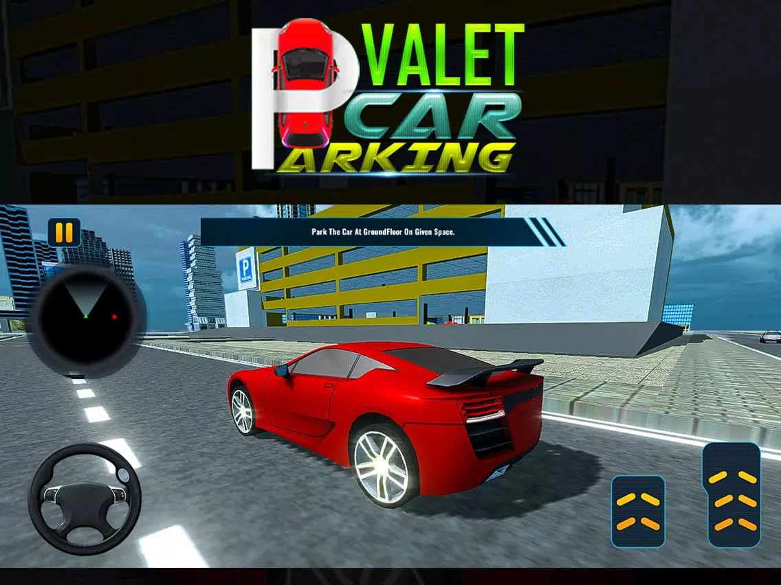 Valet Car Parking Simulator iPad Screenshots