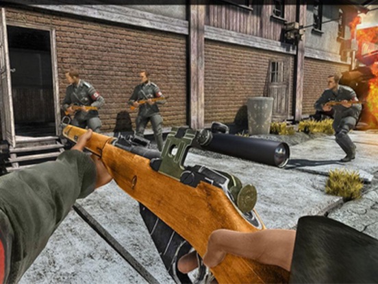 تصاویر WW2 Battleground War FPS Games iPad 