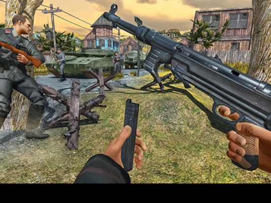 تصاویر WW2 Battleground War FPS Games iPad 