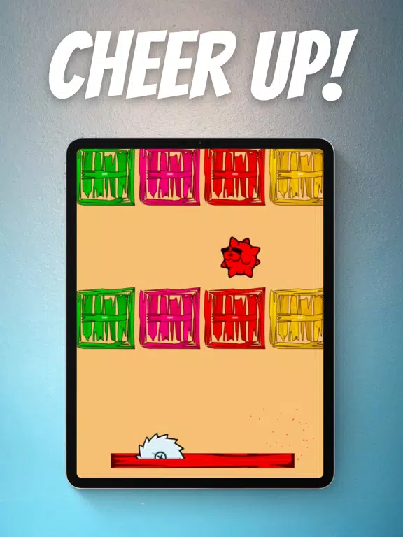 Tangkapan layar Hyper jumper Mr Jump iPad 