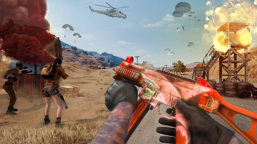 Guns Fire Squad Battleground Screenshots