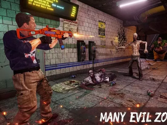Zombie Shooting 3D iPad  Ekran Görüntüleri