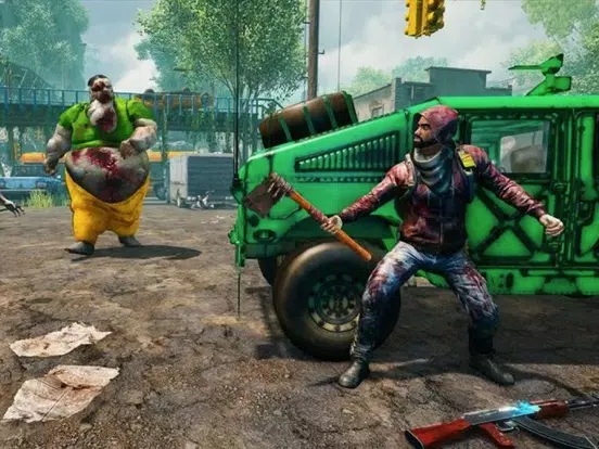 Zombie Shooting 3D iPad  Ekran Görüntüleri