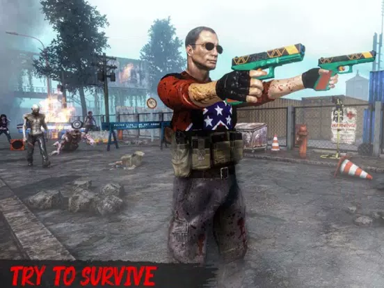Zombie Shooting 3D iPad  Ekran Görüntüleri