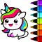 Unicorn Coloring Book for Kids