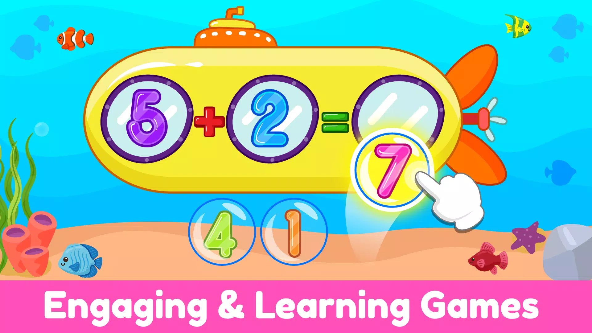 Learn 123 Numbers Kids Games Screenshots