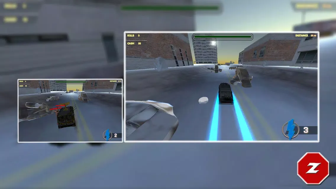 Zombie Road Kill- Race and kill Zombie highway Screenshots