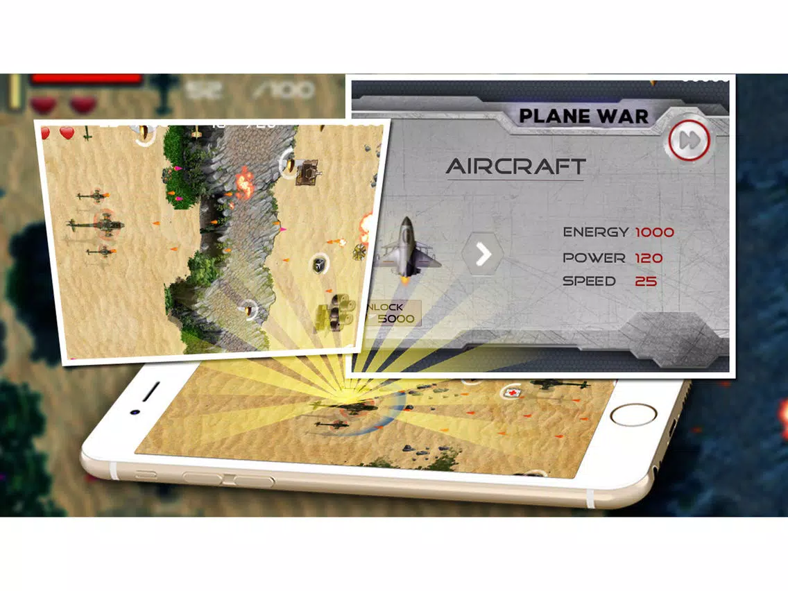 Air Plane war Epic Combat - Aircraft War Plane iPad  Screenshots