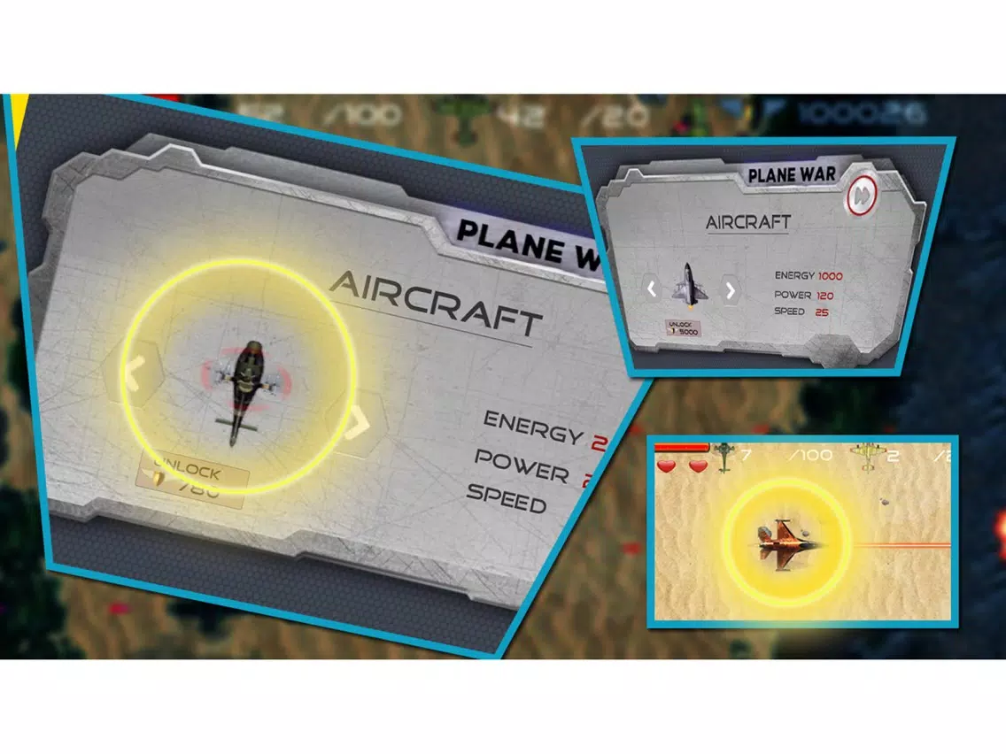 Air Plane war Epic Combat - Aircraft War Plane iPad  Screenshots