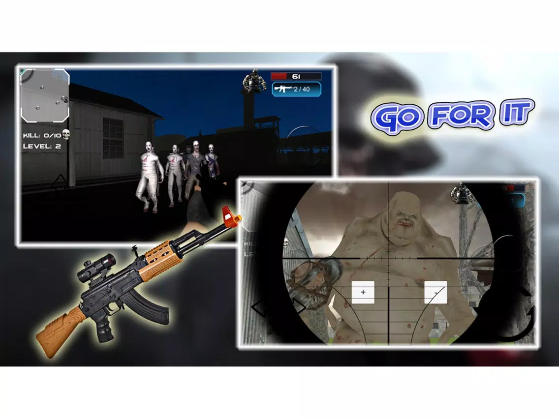 Скриншоты Zombie Shooter Killer game iPad 