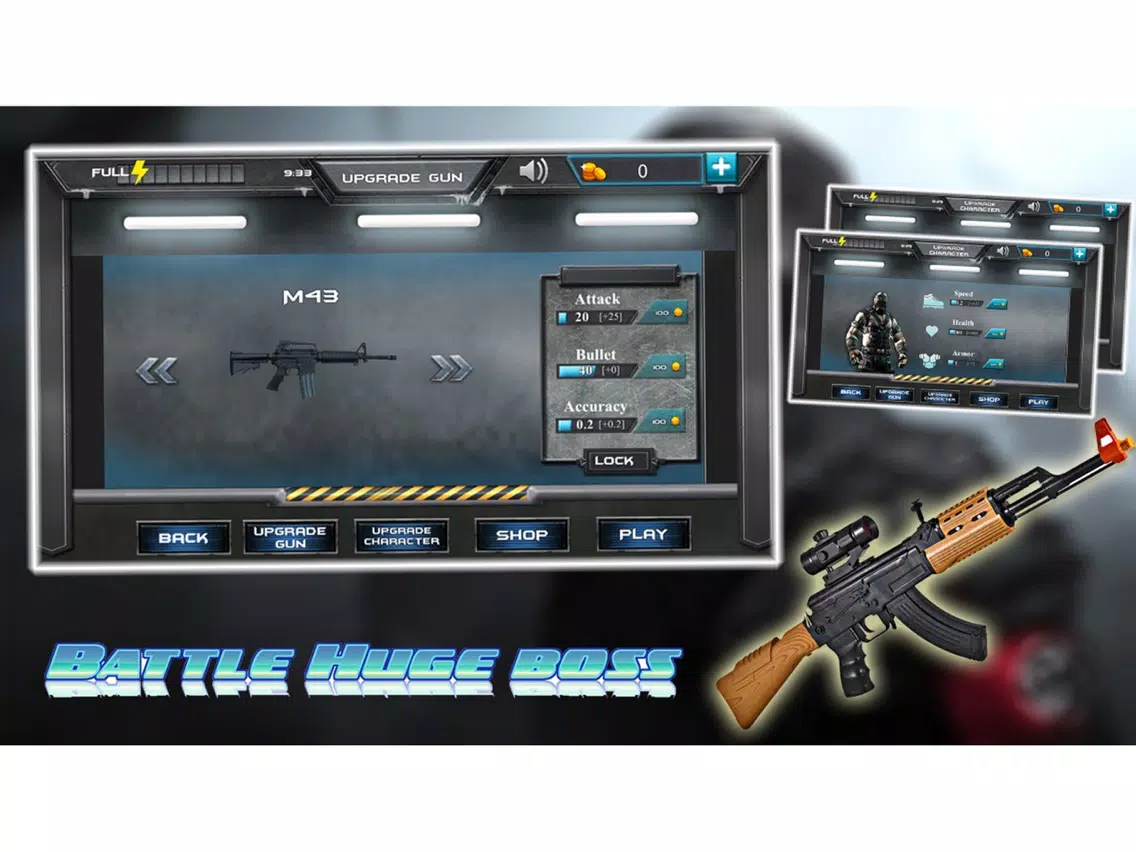Скриншоты Zombie Shooter Killer game iPad 