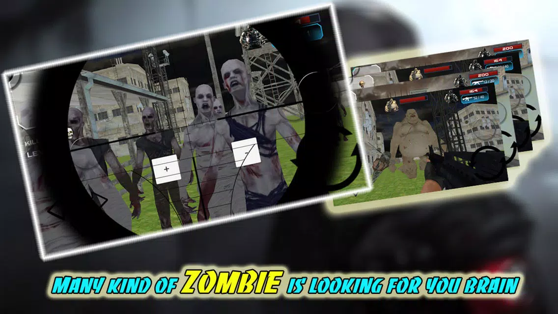 Скриншоты Zombie Shooter Killer game