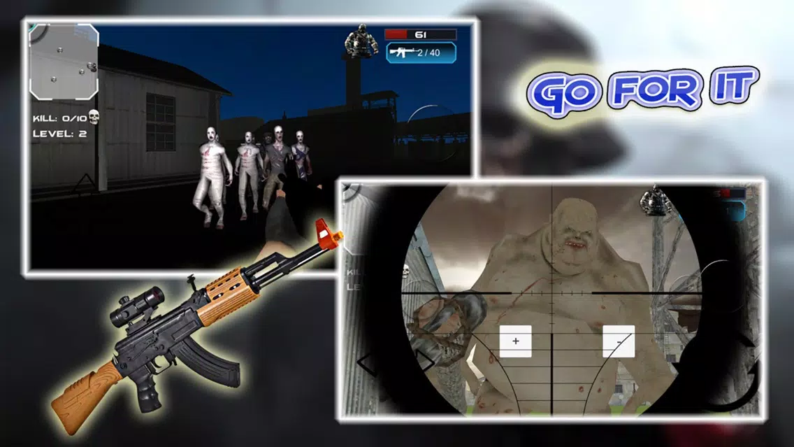 Скриншоты Zombie Shooter Killer game