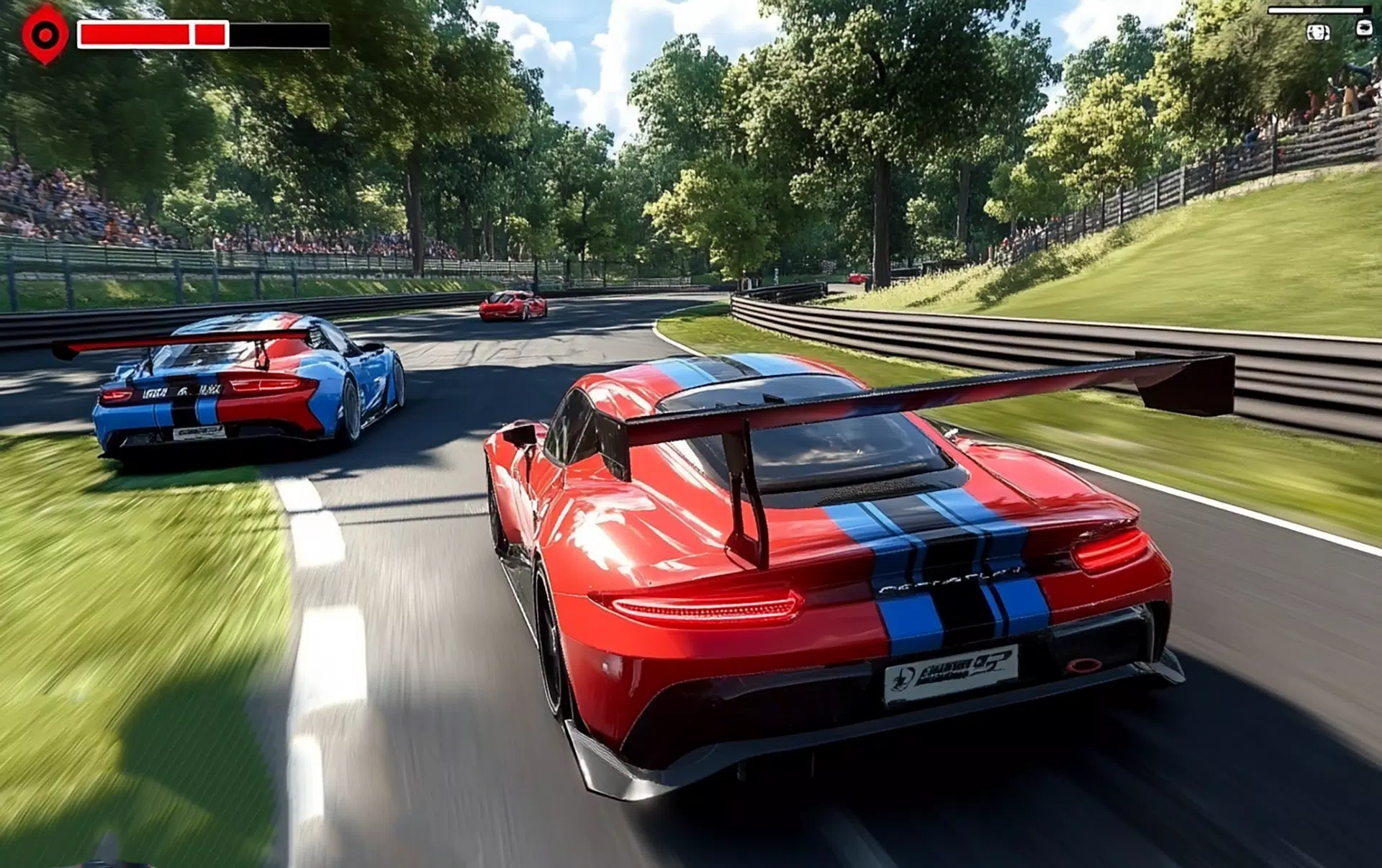 ภาพหน้าจอของ Cars drift VR race simulator
