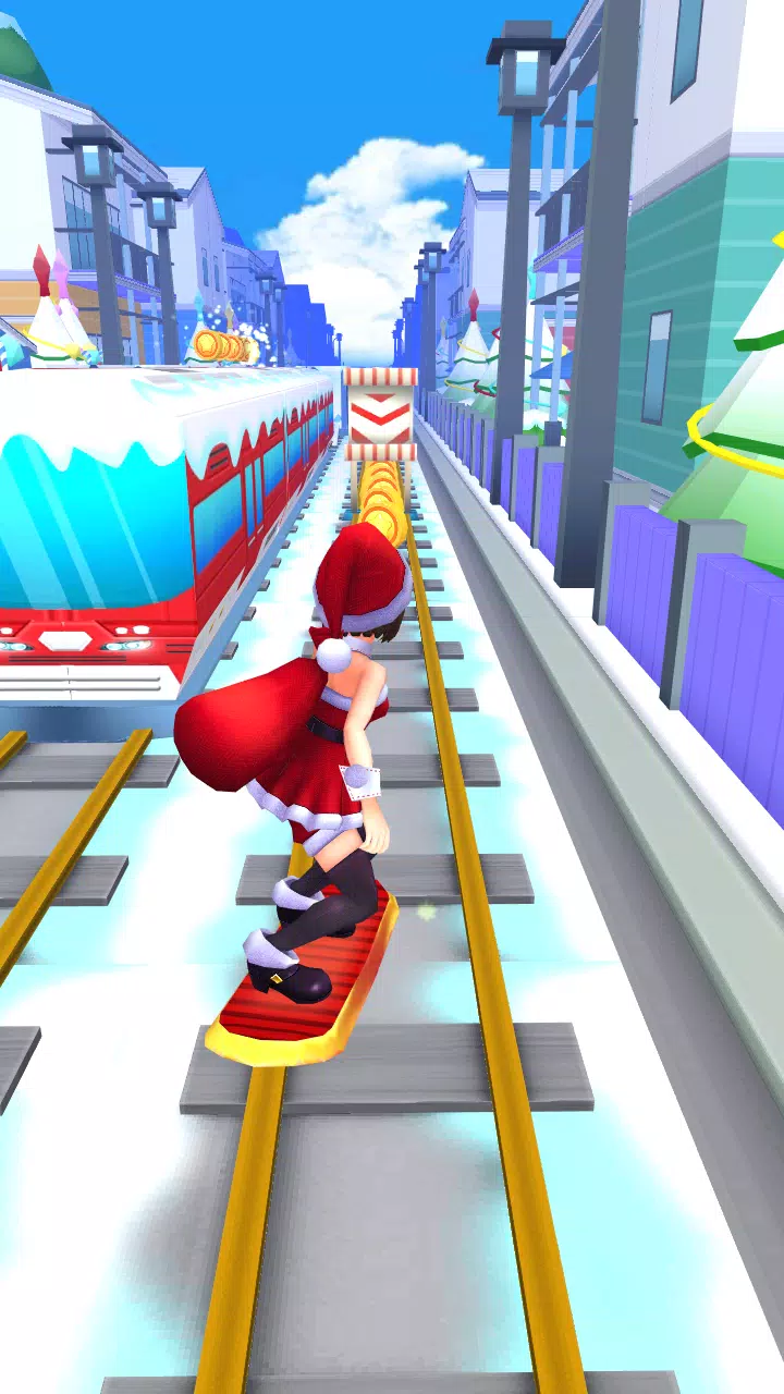 Subway Santa Princess Runner Screenshots