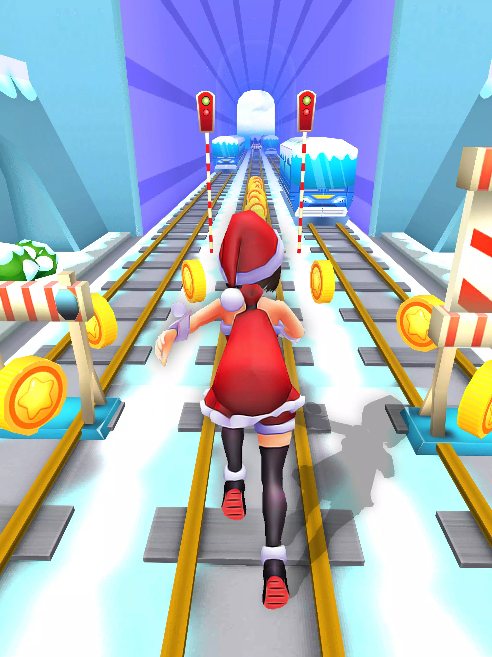 Subway Santa Princess Runner Screenshots