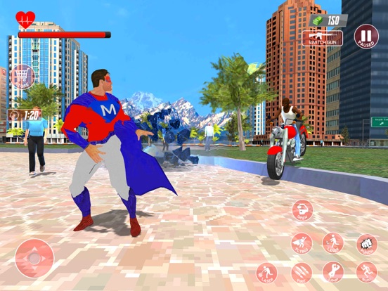 صور Super Hero Flying Simulator 3D iPad 