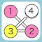 1234 Number logic puzzle game