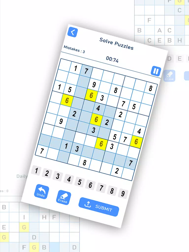 Capturas de tela do Sudoku Fun