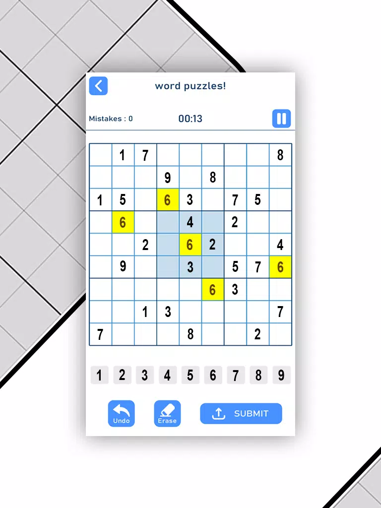 Capturas de tela do Sudoku Fun