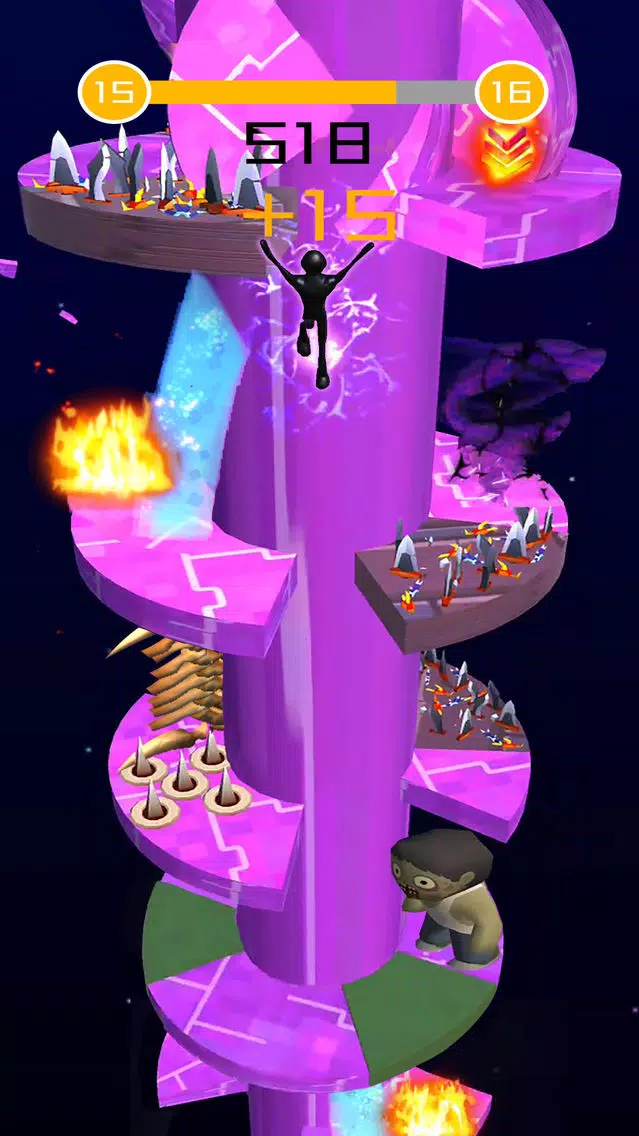 Capturas de pantalla de Helix Buddy Jump