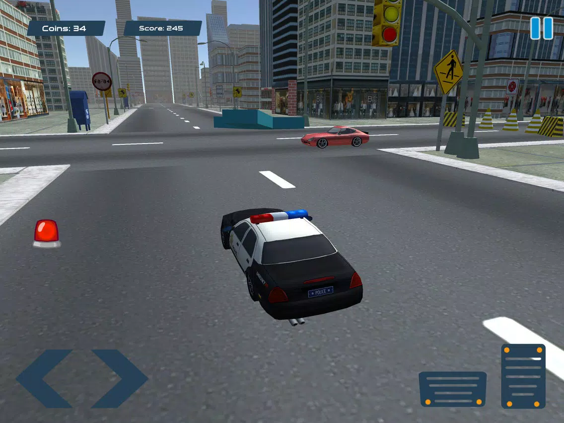 Police Car Chase Driver- Drift iPad  Ekran Görüntüleri