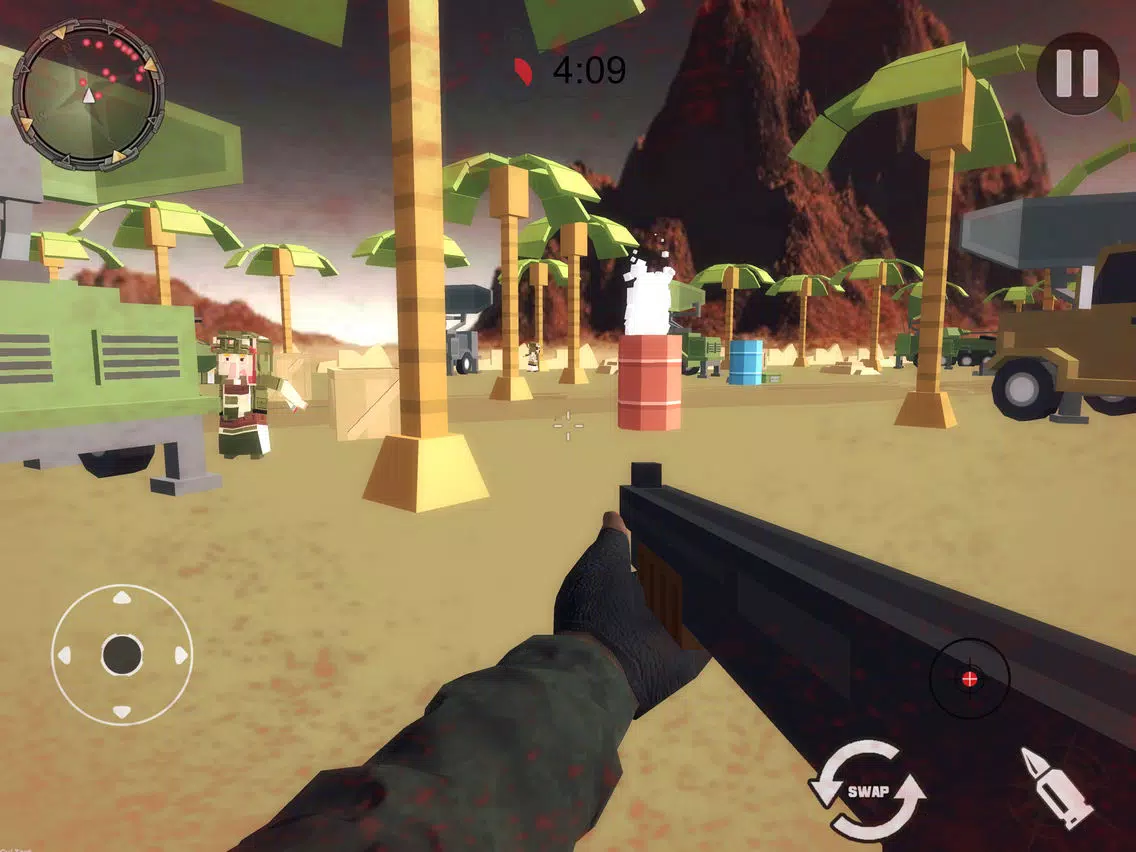 تصاویر Super Soldier Battleground iPad 