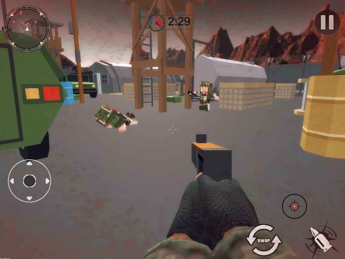تصاویر Super Soldier Battleground iPad 