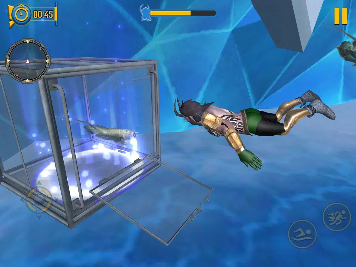 Скриншоты Superhero Aqua Man iPad 