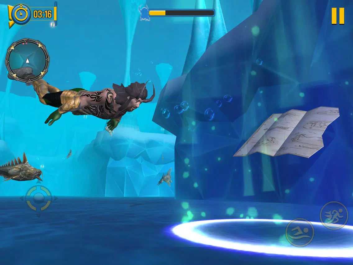 Скриншоты Superhero Aqua Man iPad 